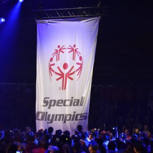 20140913 – BELGIUM, BRUSSELS: the opening ceremony of the Special Olympics. / Stage/ PHOTO LEPOIVRE / SPECIAL OLYMPICS