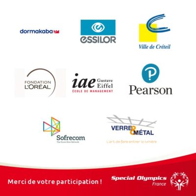 Pavés logos entreprises participantes Créteil 2019