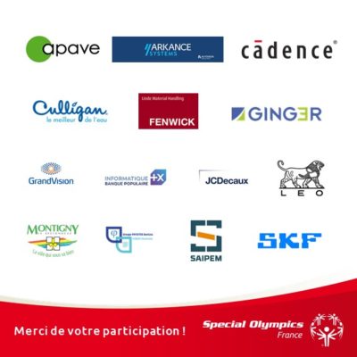 Pavés logos entreprises participantes Montigny 2019