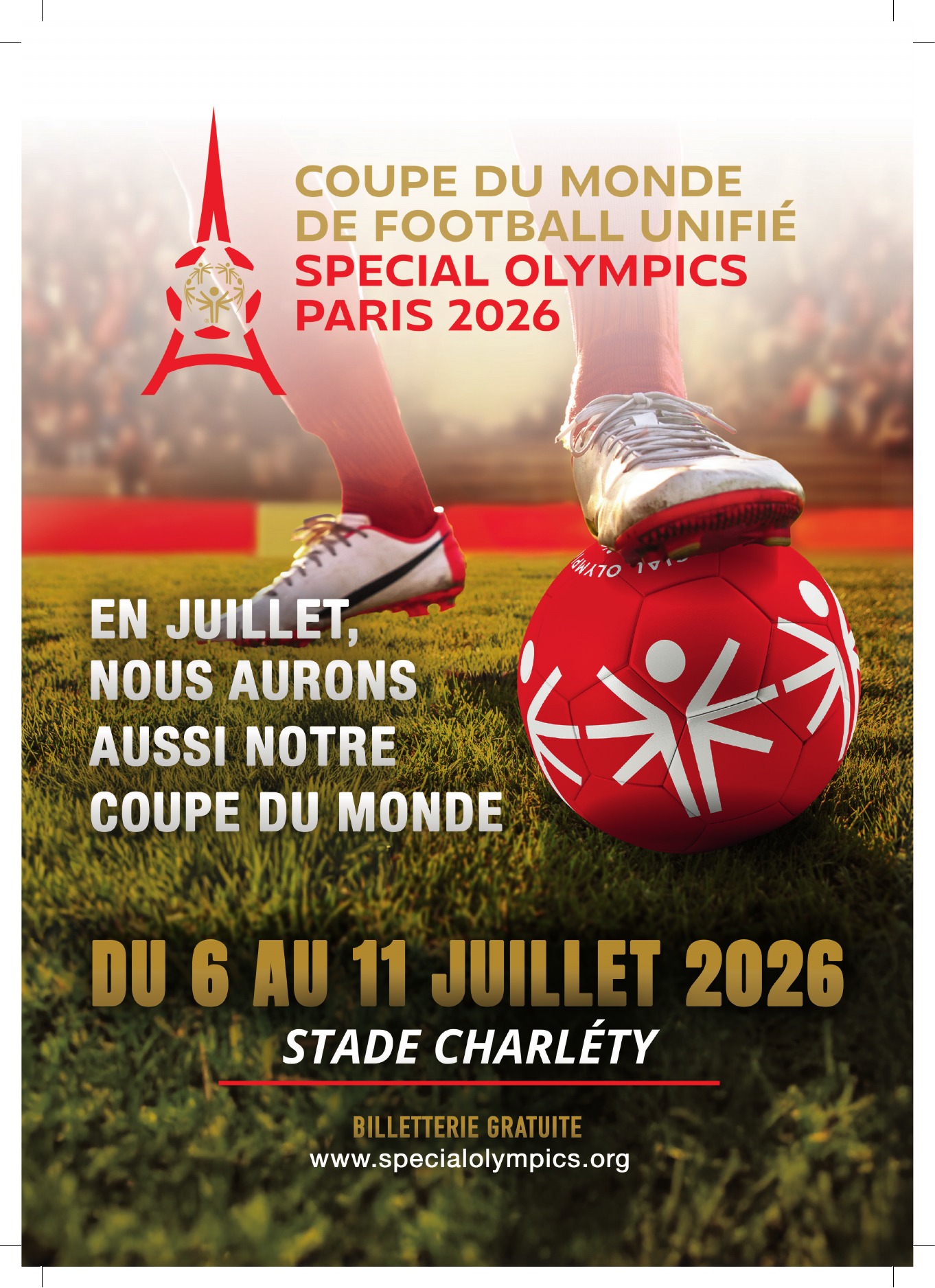 Coupe du Monde Football Unifié Paris 2026